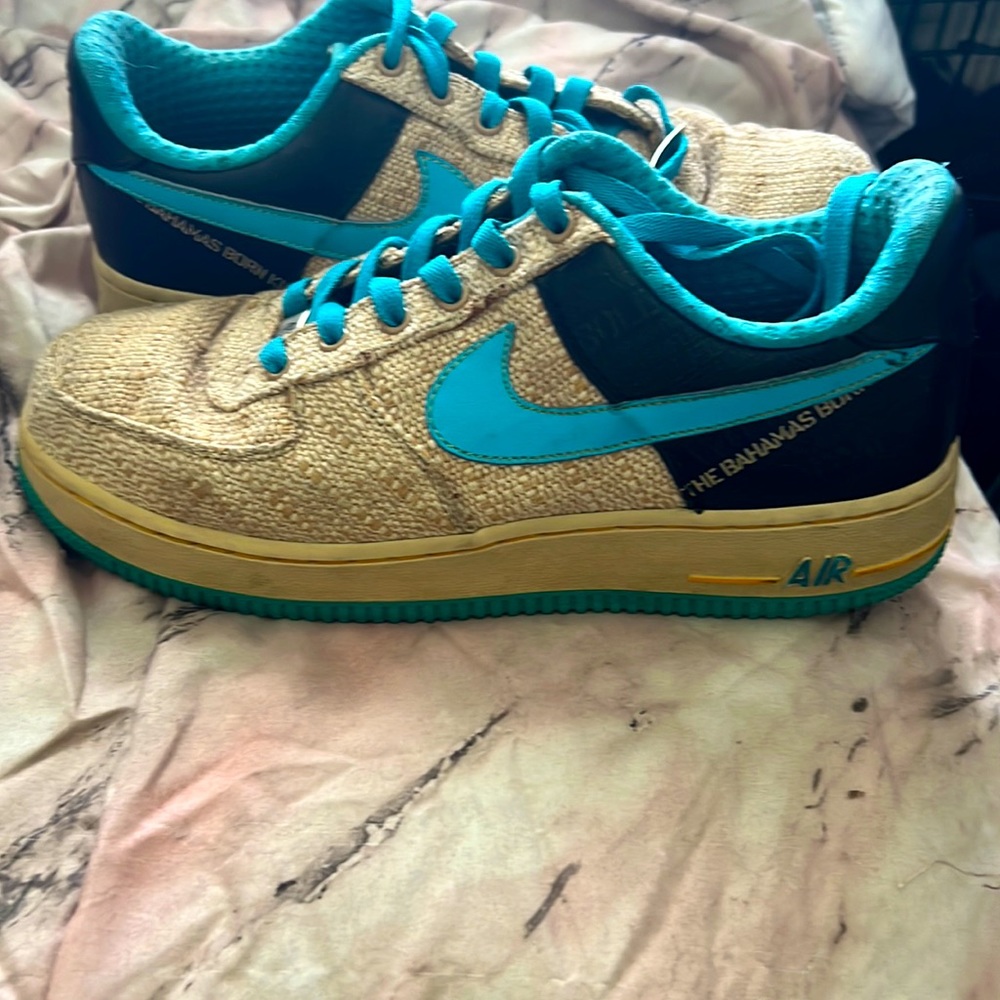 Limited edition Bahama Air Force ones